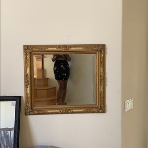 High waisted floral skirt